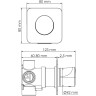 Переключатель на 3 положения WASSERKRAFT A278